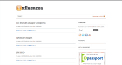 Desktop Screenshot of influencea.com